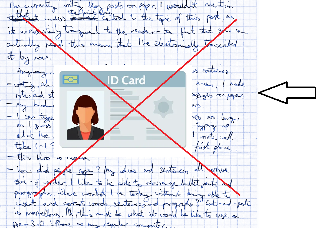 How should I take a photo of my identification card for verification ...